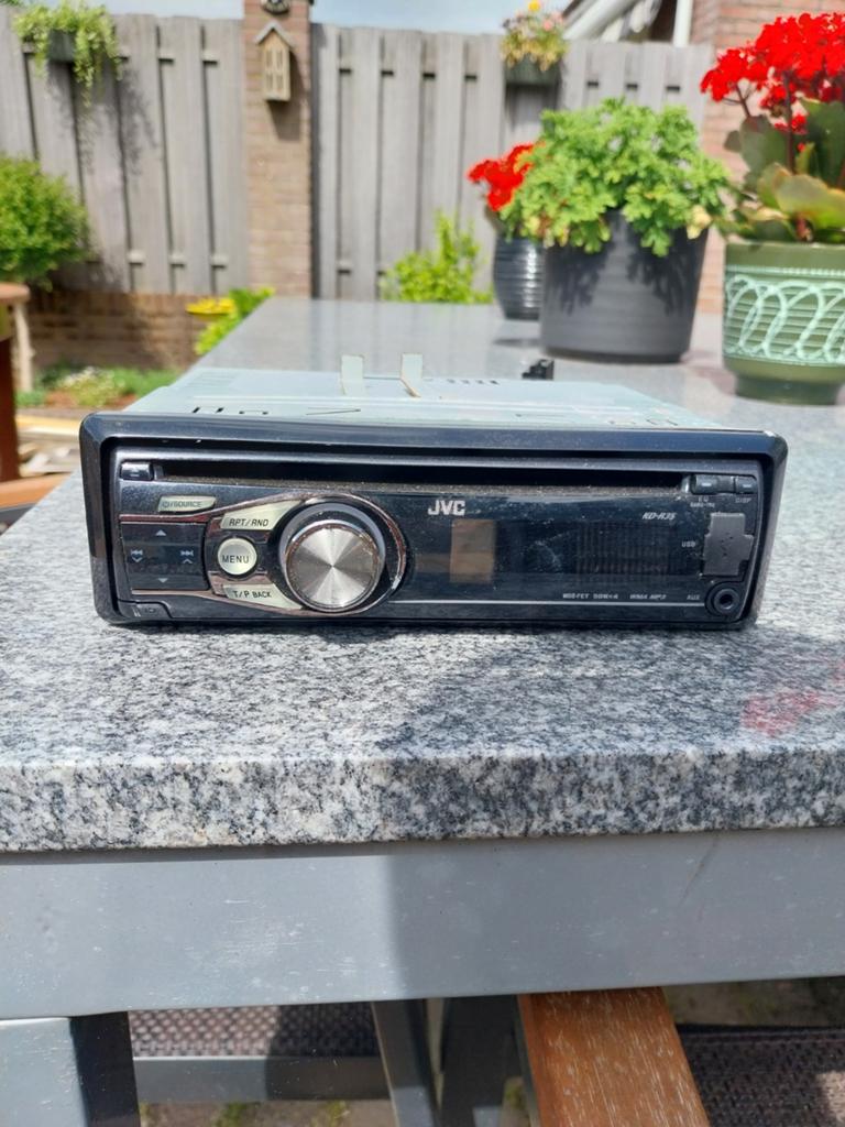 JVC autoradio, Ophalen