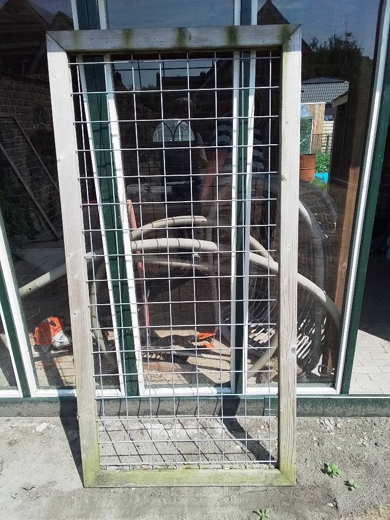 Gaaspaneel 90 x180 (3x) en 180 x 180(1x), Tuin en Terras, Gaas en Draad, Ophalen, Zo goed als nieuw, Minder dan 10 meter, Raster
