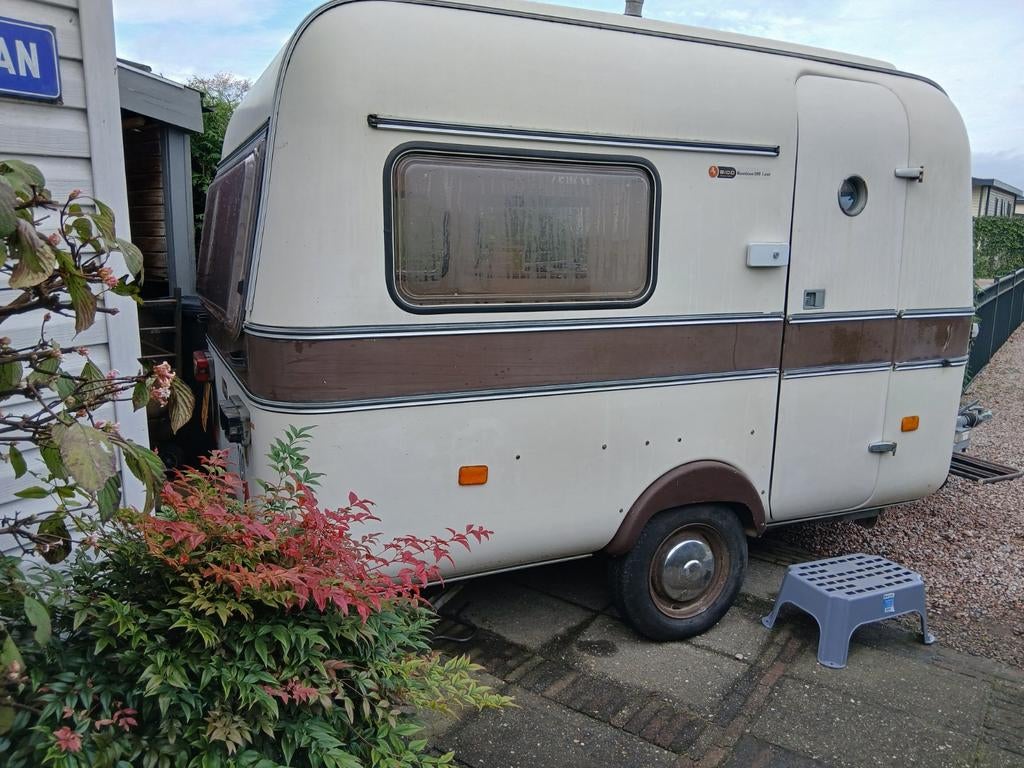 Biod Bambino Vintage caravan 1982, Koelkast, Rondzit, Particulier, 500 - 750 kg