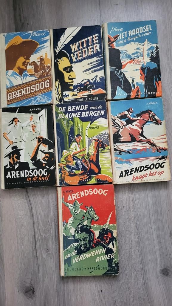 Arendsoog deel 1 t/m 7 vierkleuren druk (ook per stuk), Boeken, Ophalen of Verzenden