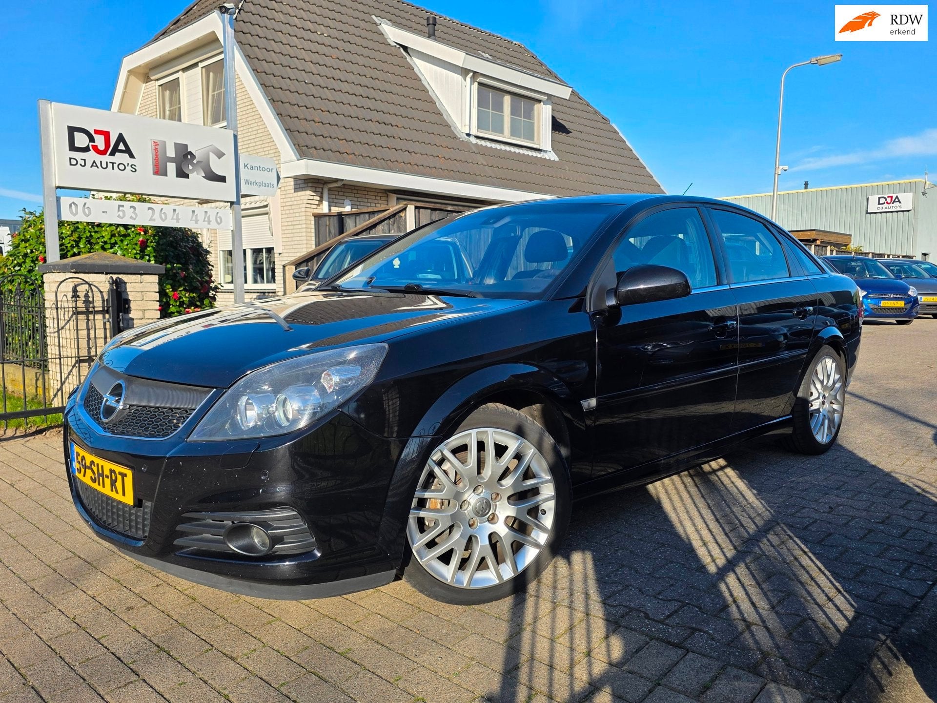 Opel Vectra GTS 2.8 V6 Sport, Gebruikt, Leder en Stof, Bedrijf, Handgeschakeld