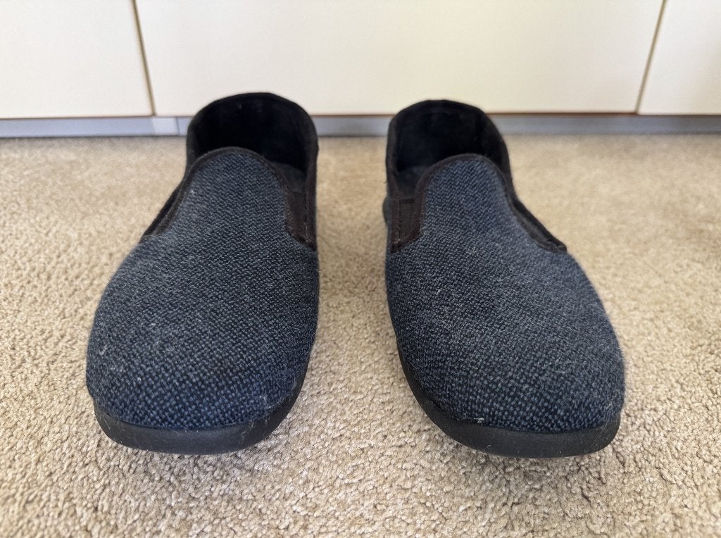Rohde Pantoffels - Donkerblauw - Maat 43, Verzenden, Zo goed als nieuw, Blauw, Pantoffels of Sloffen