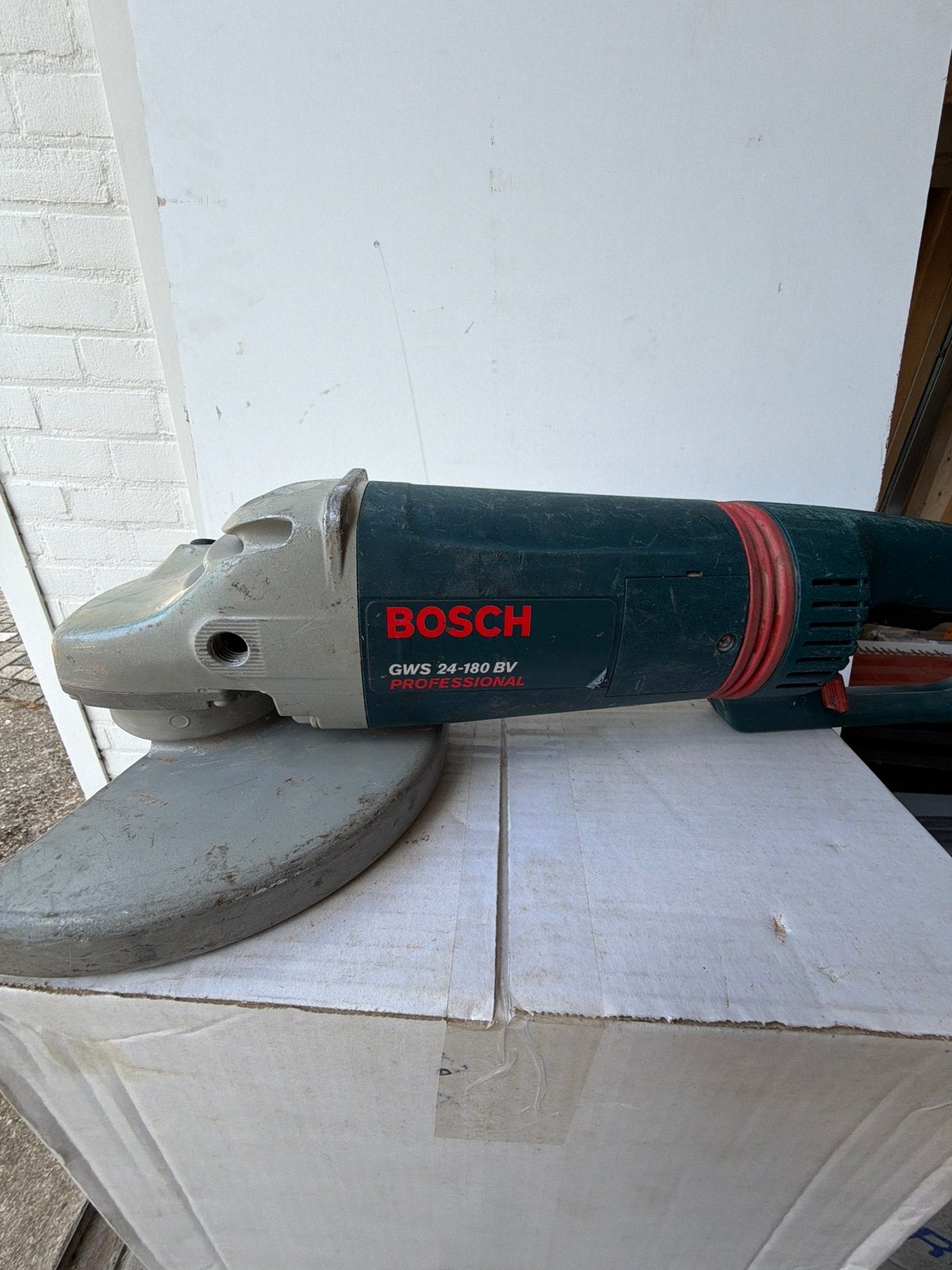 Bosch GWS 24-180 BV Haakse Slijper - Gebruikt, Ophalen of Verzenden, Gebruikt, Haakse slijper, Bosch