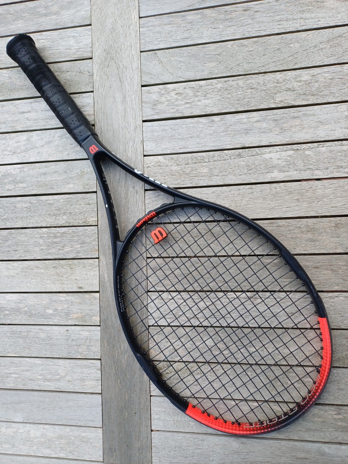 Wilson Pro Staff Precision tennisracket - Gripmaat 3, Sport en Fitness, Tennis, Ophalen, Gebruikt, Wilson, Racket