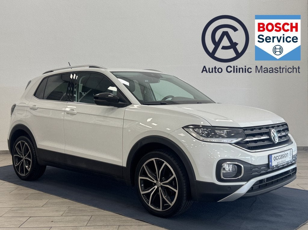 Volkswagen T-Cross 116pk TSI SPORT / FULL-LED / ADAPTIVE-CC, Auto's, Volkswagen, Voorwielaandrijving, Gebruikt, Zwart, 116 pk