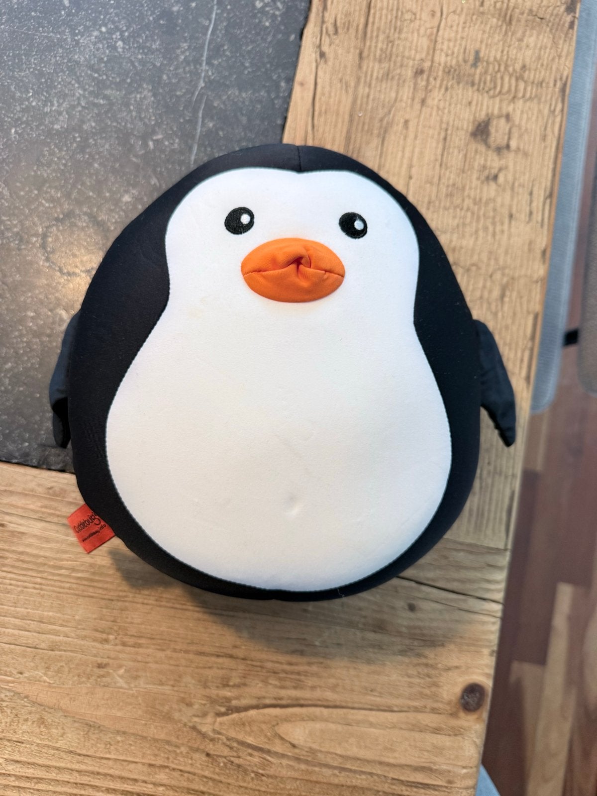 Cuddlebug Pinguïn Reiskussen - Zwart/Wit, Ophalen, Pinguïn, Overige merken, Zwart