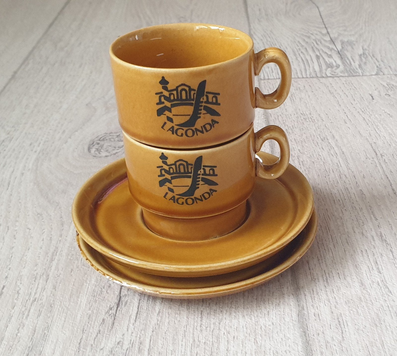 Espressoset, Ophalen, Porselein, Overige stijlen, Kop(pen) en/of Schotel(s)
