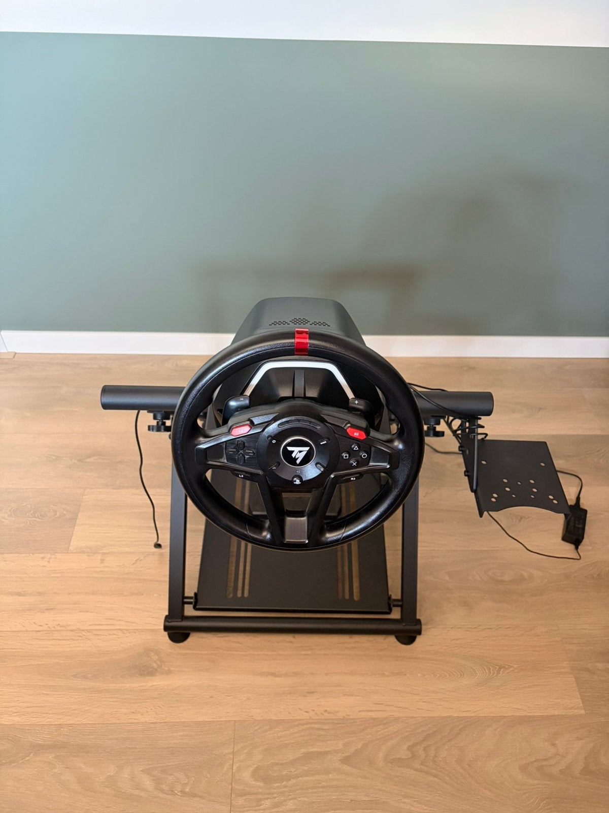 Thrustmaster T128 + Verstelbare Standaard | PS5/PS4/PC, Ophalen of Verzenden, Zo goed als nieuw, PlayStation 4