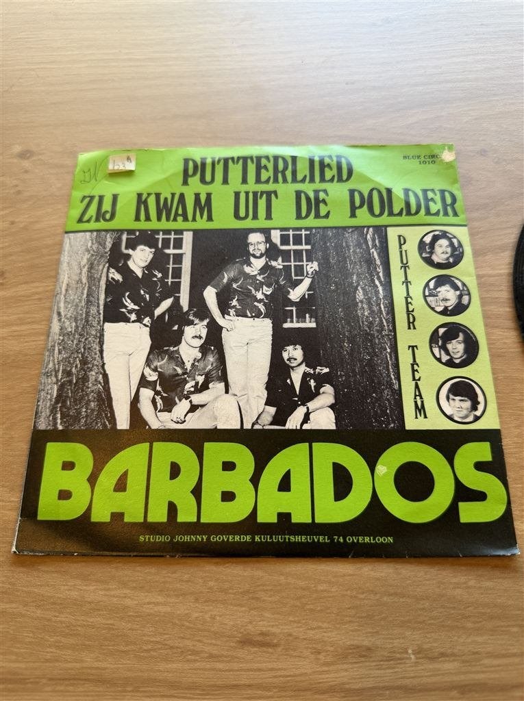 Barbados - Putterlied zij kwam uit de polder, Ophalen of Verzenden, Zo goed als nieuw, Nederlandstalig