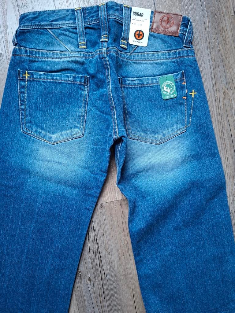 KUYICHI Sugar low loose flared jeans W27 L34, Blauw, KUYICHI, Nieuw, Ophalen of Verzenden
