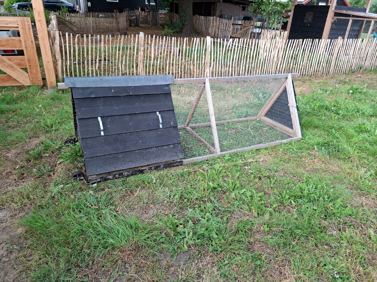 konijnenren met nachthok, Ophalen, 60 tot 90 cm, Konijn, Ren