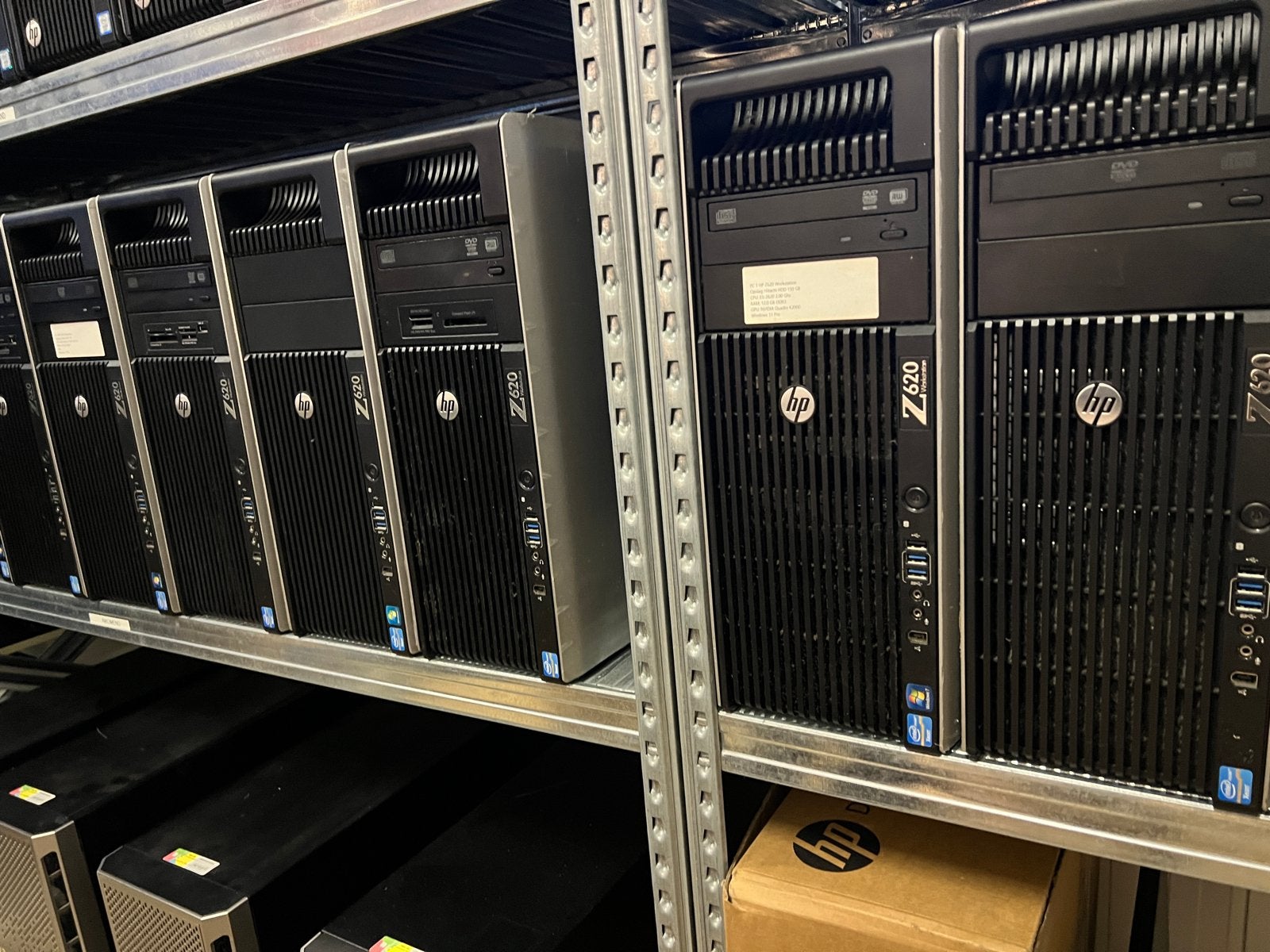 10x HP Z620 Werkstations - Zonder harde schijf, Computers en Software, Ophalen of Verzenden, Gebruikt