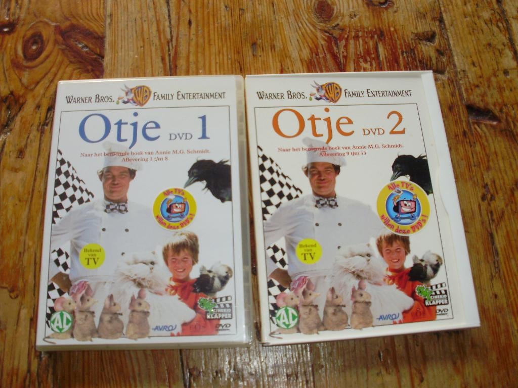 Otje / DVD / serie / deel 1 en 2 / Annie MG Schmidt, Alle leeftijden, Ophalen of Verzenden, Gebruikt