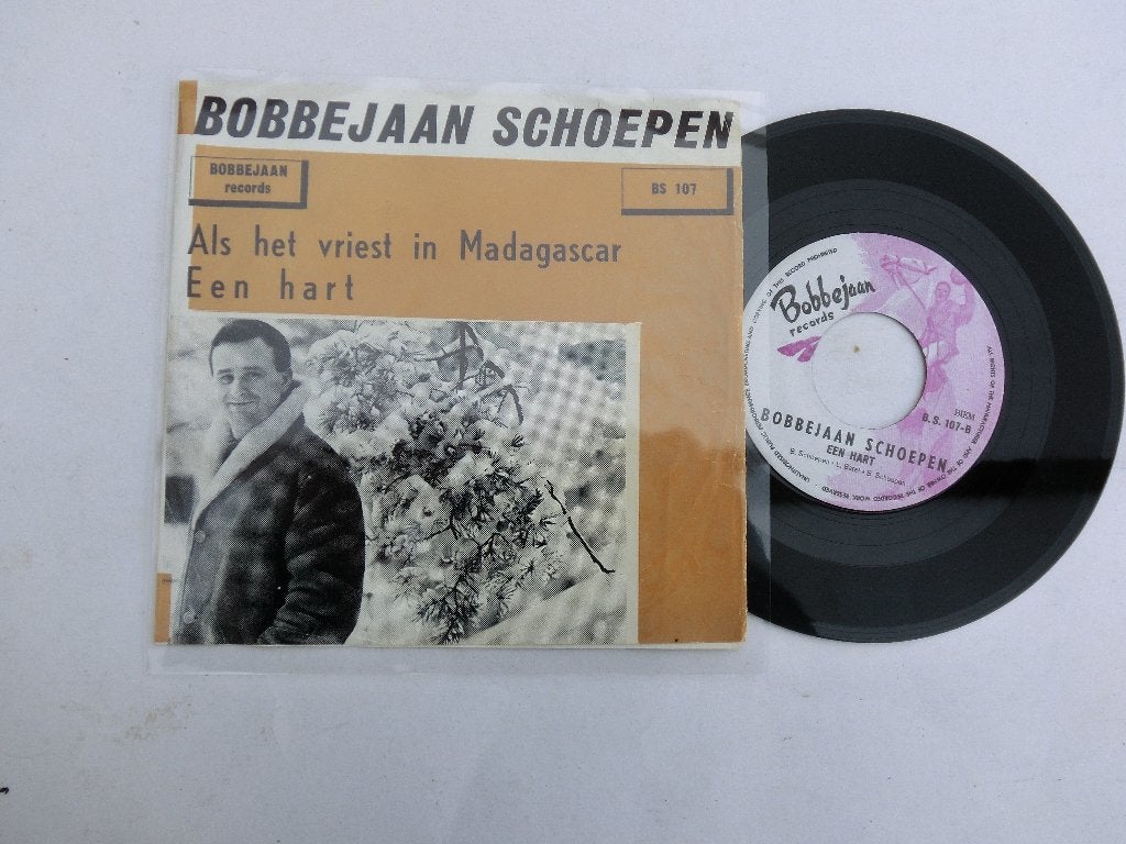 Bobbejaan Schoepen Als het vriest in Madagascar, Ophalen of Verzenden, Zo goed als nieuw, 7 inch, Nederlandstalig