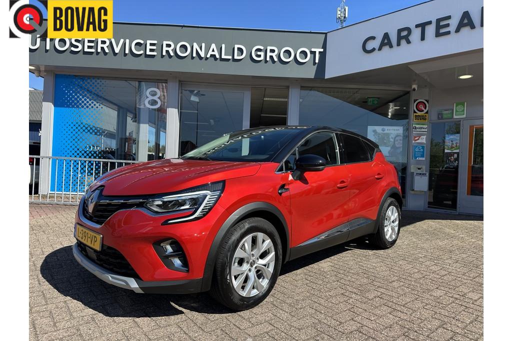 Renault Captur | Airco | ACC | Carplay | Ho 1.0 TCe Intens, Auto's, Keurmerk '100% Onderhouden', Gebruikt, Euro 6, Origineel Nederlands
