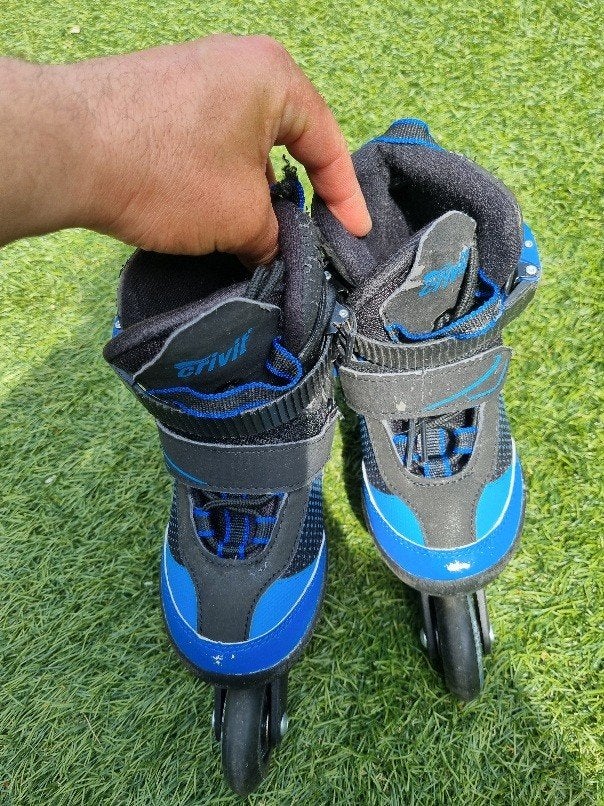 Crivit 5 skates / skeelers- mt 29-33, Sport en Fitness, Skeelers, Overige merken, Kinderen, Ophalen of Verzenden, Zo goed als nieuw