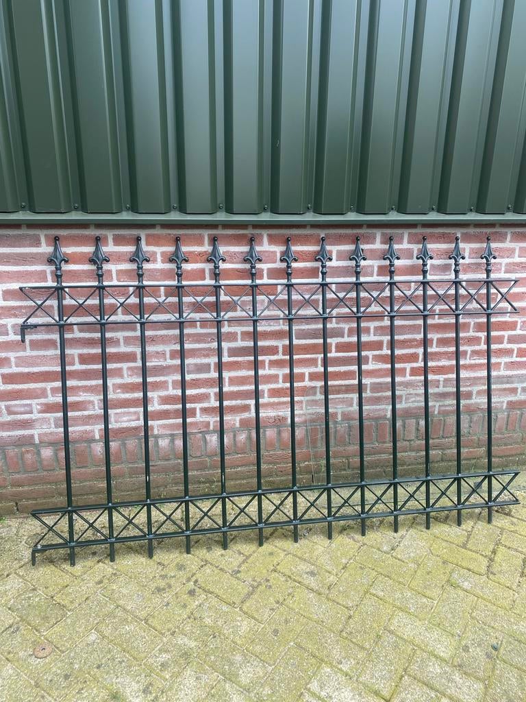3 stuks sier hekwerk donkergroen, Ophalen, Onbekend, Nieuw, Onbekend