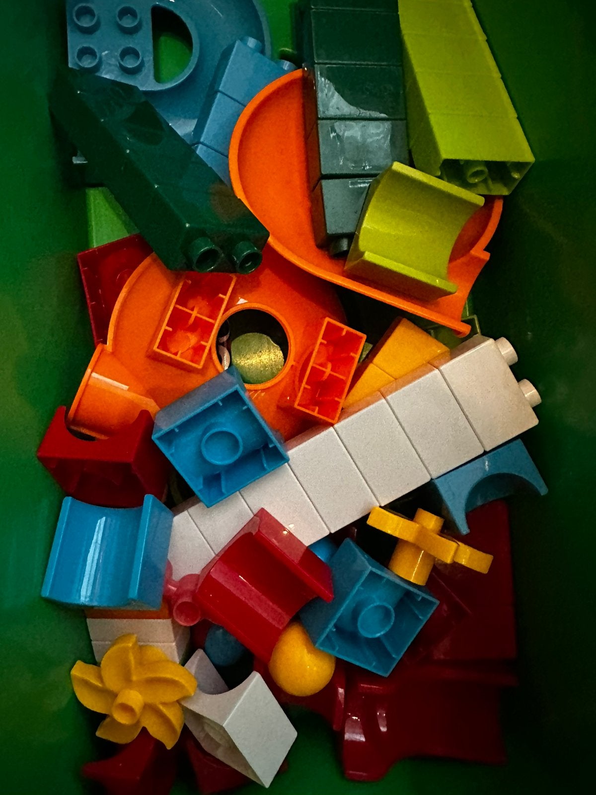 Mini knikkerbaan (past op duplo). Zonder bak!, Ophalen of Verzenden, Zo goed als nieuw