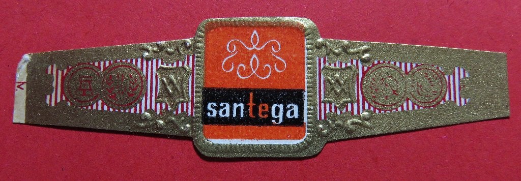 Santega reclamebandje, Verzenden, Gebruikt, Sigarenbandjes