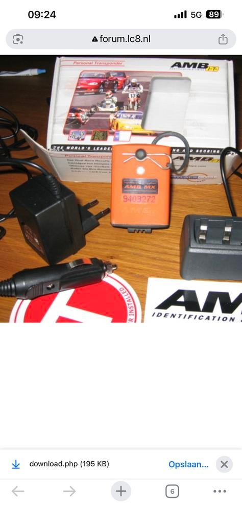 Te koop gevraagd my laps transponder, Ophalen of Verzenden, Zo goed als nieuw, Overige typen