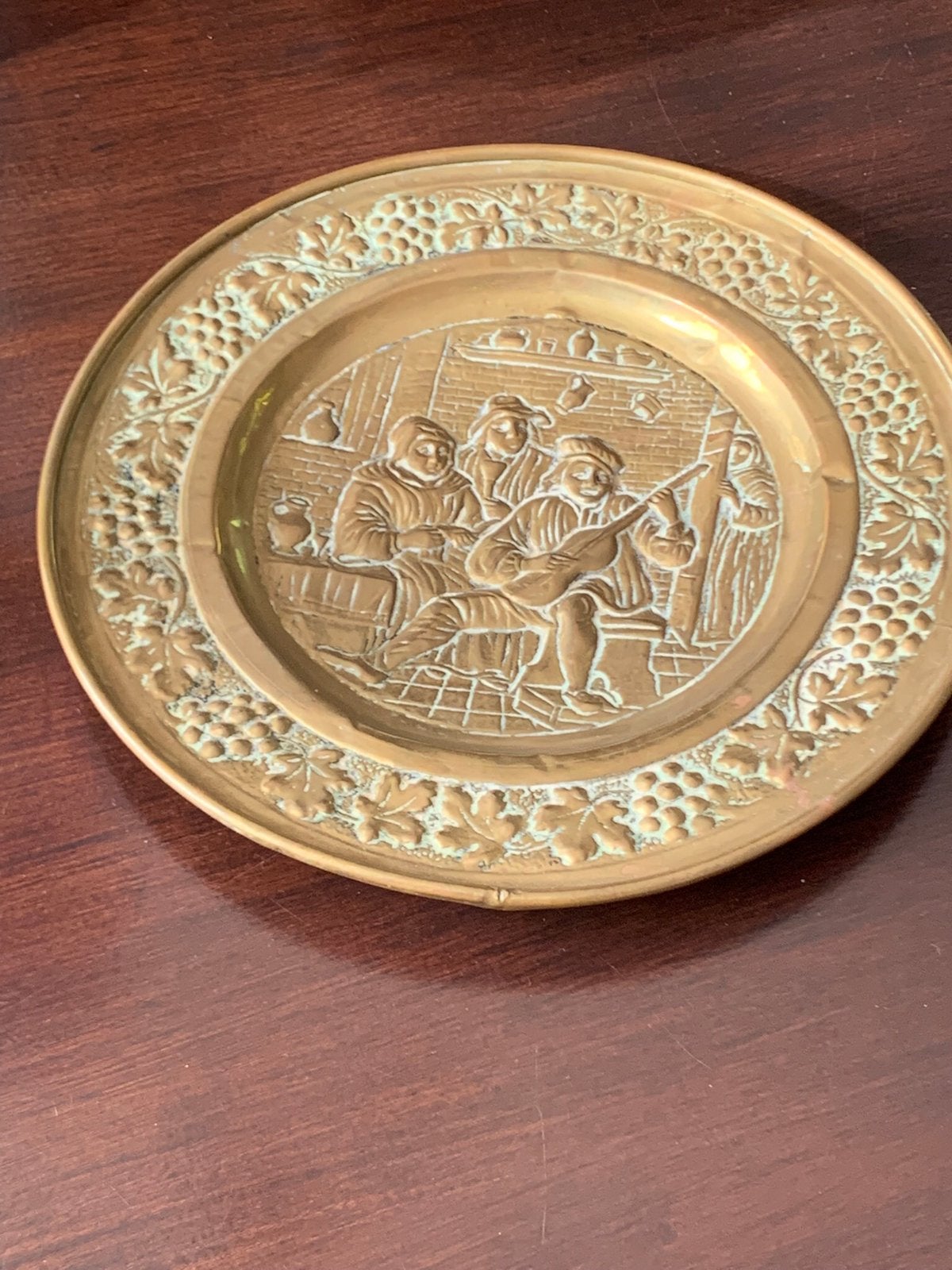 Twee antieke wandborden, Antiek en Kunst, Ophalen of Verzenden