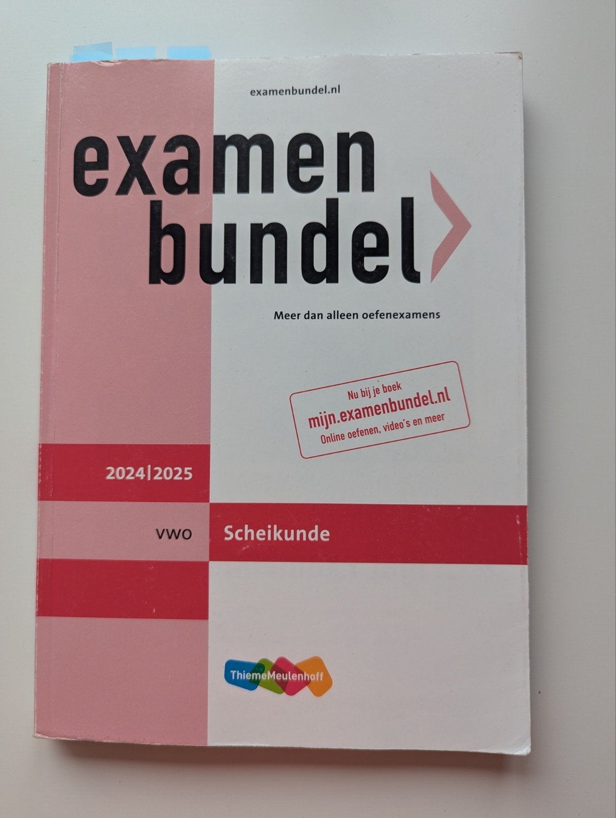 Examenbundel Scheikunde VWO 2024/2025, Boeken, Ophalen of Verzenden, Zo goed als nieuw, VWO, Scheikunde