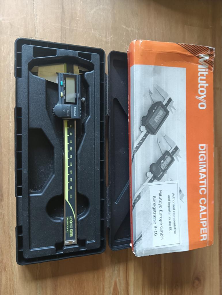 Mitutoyo Digimatic Caliper - Digitale Schuifmaat, Ophalen of Verzenden, Afstand