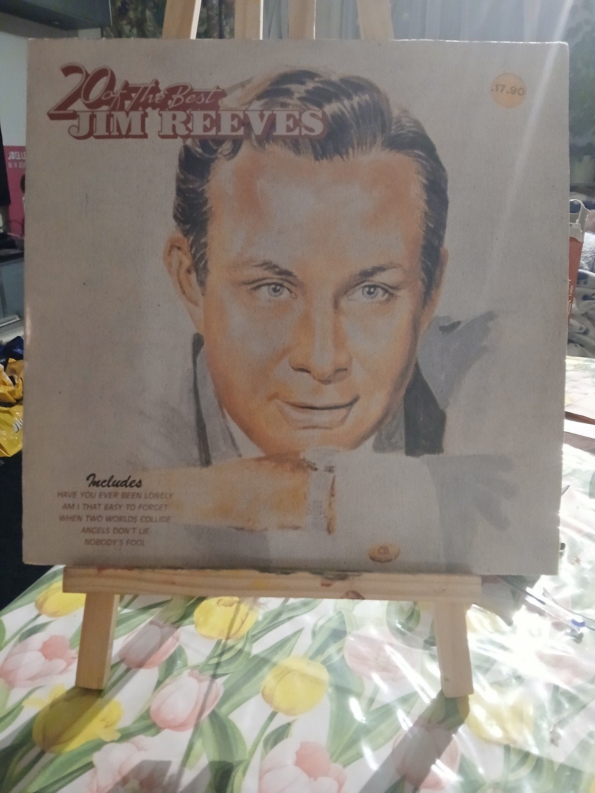 Jim Reeves - 20 Of The Best lp, Ophalen of Verzenden, Gebruikt
