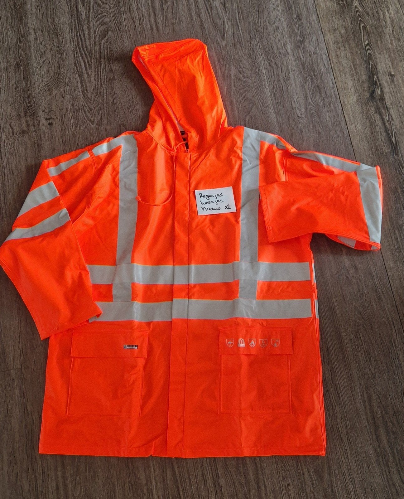 Veiligheids Regenjas - Nieuw XL, Oranje, Ophalen of Verzenden, Lyngsoe Rainwear, Maat 56/58 (XL)