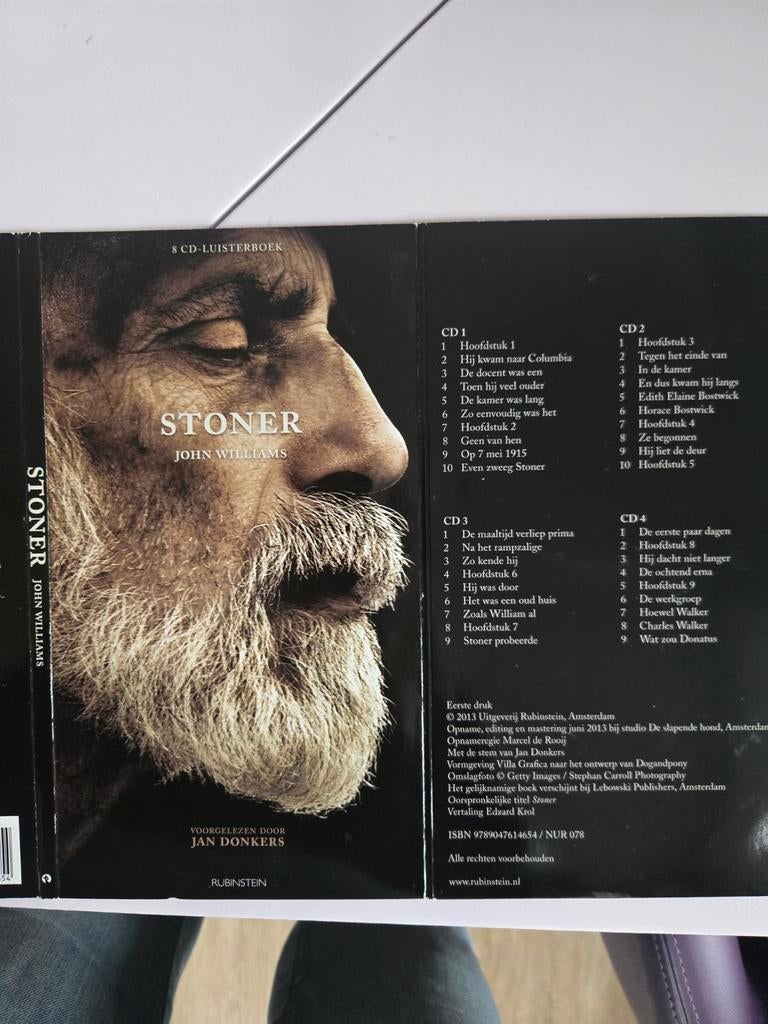 Stoner - John Williams - Luisterboek (8 CD's), Ophalen of Verzenden