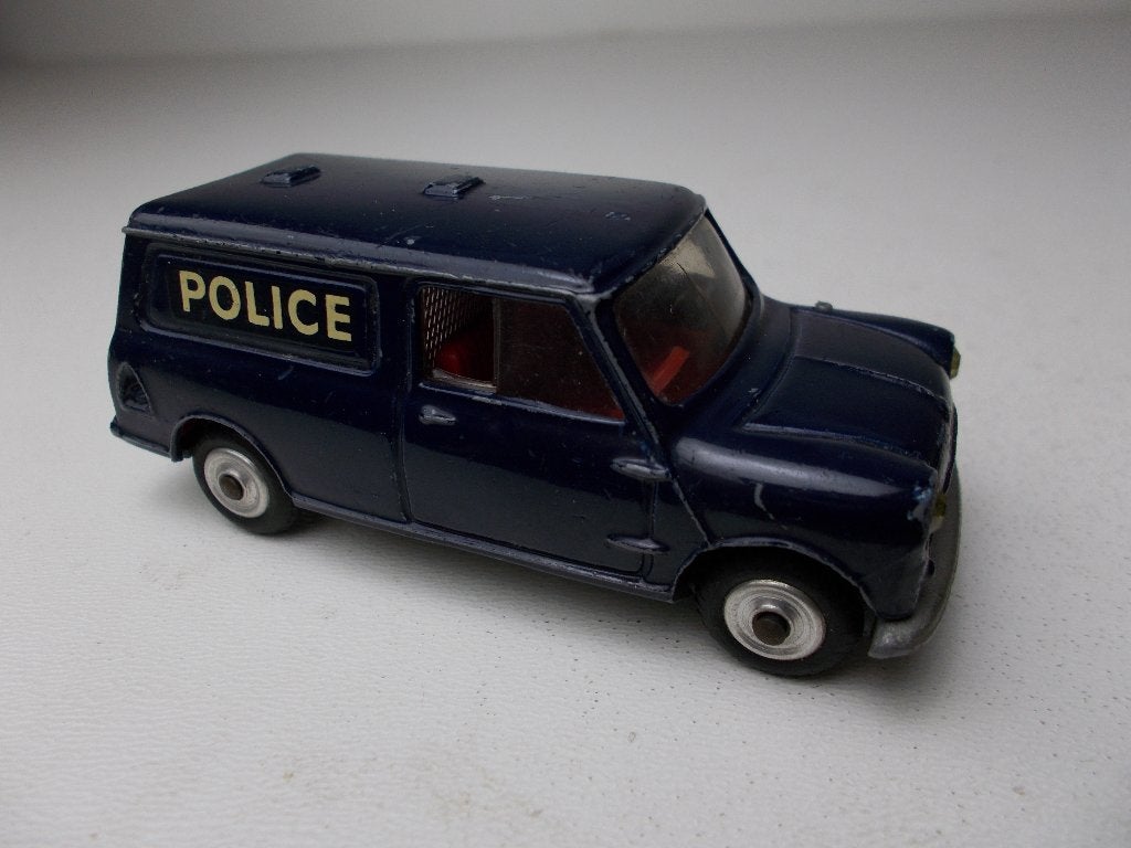 1964 Corgi Toys 448 AUSTIN MINI VAN "POLICE". Opknapper., Ophalen of Verzenden, Gebruikt, Auto, Corgi