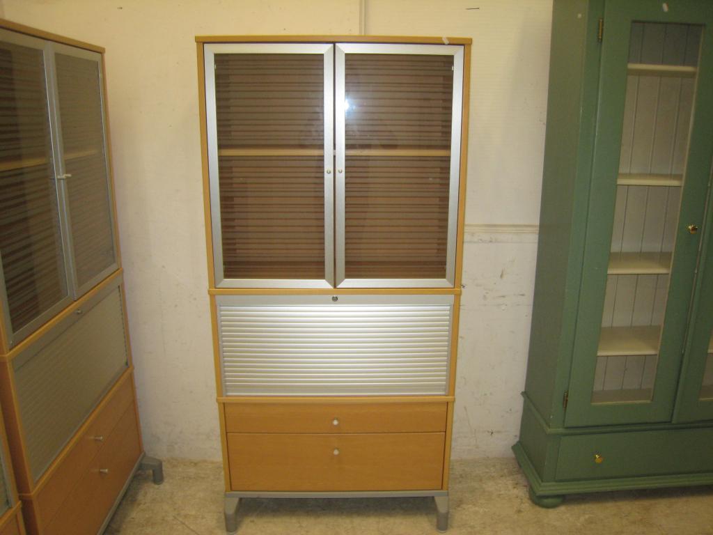 IKEA Effektiv modulaire kantoorkast, hoog 174, B 84, D 42, Niet ingevuld, Gebruikt, Niet ingevuld, Niet ingevuld