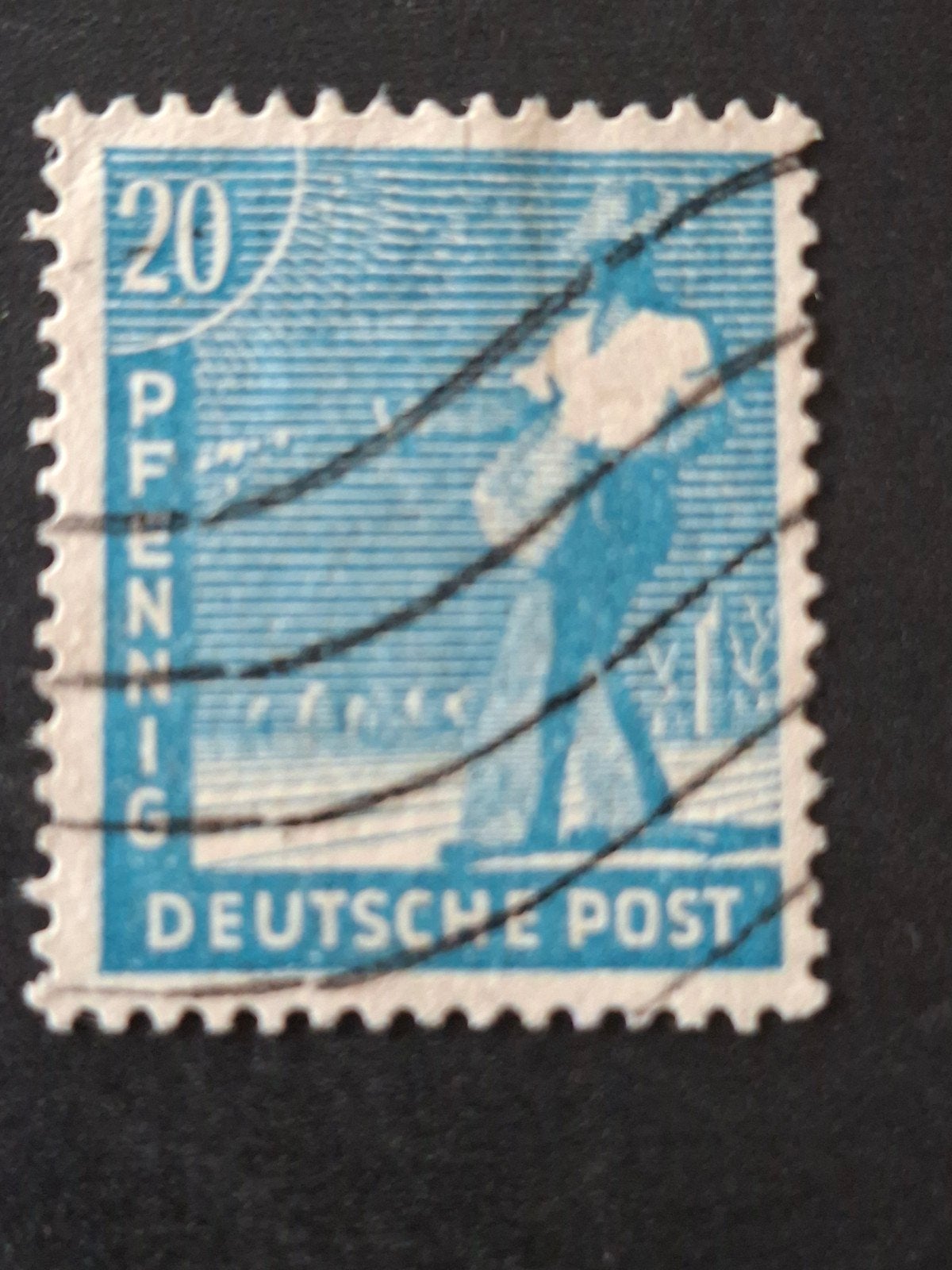 Duitsland Bi-Zone Mi 950, Verzenden, Overige periodes, Gestempeld
