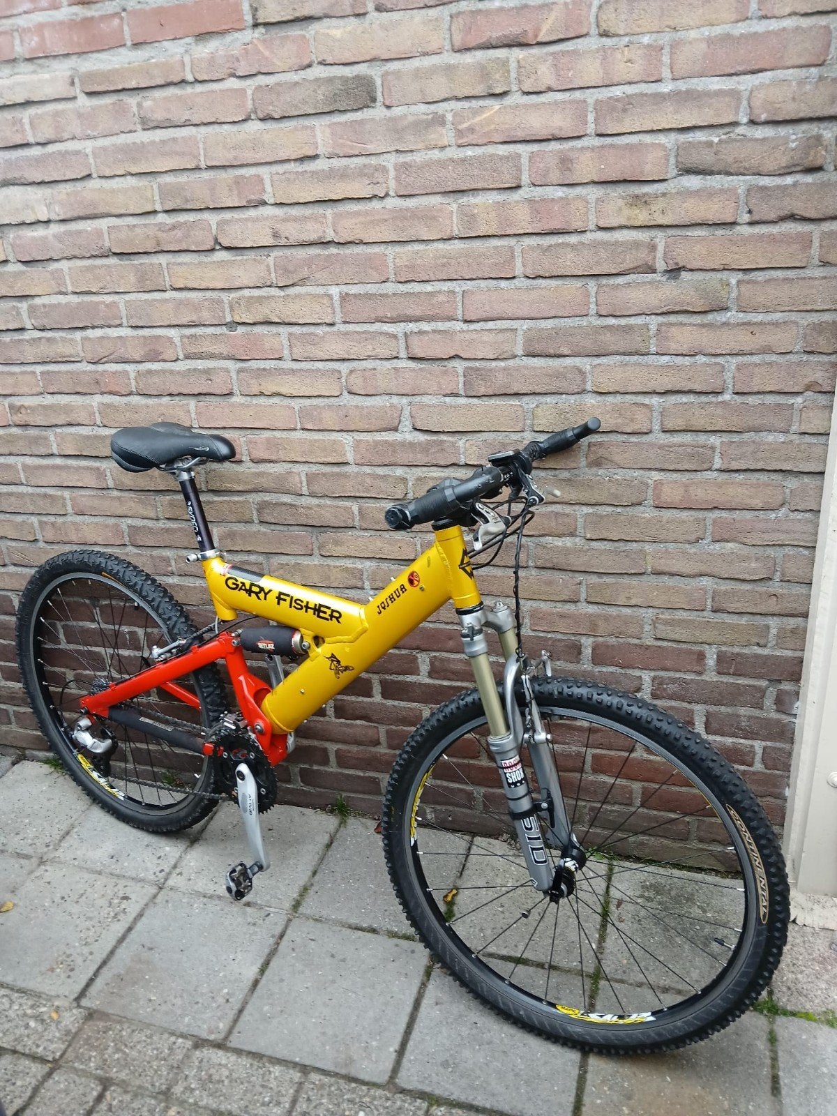 Gary Fisher Fully Mountainbike in Nette Staat., Ophalen, 24 inch of meer, Gebruikt, Velgrem