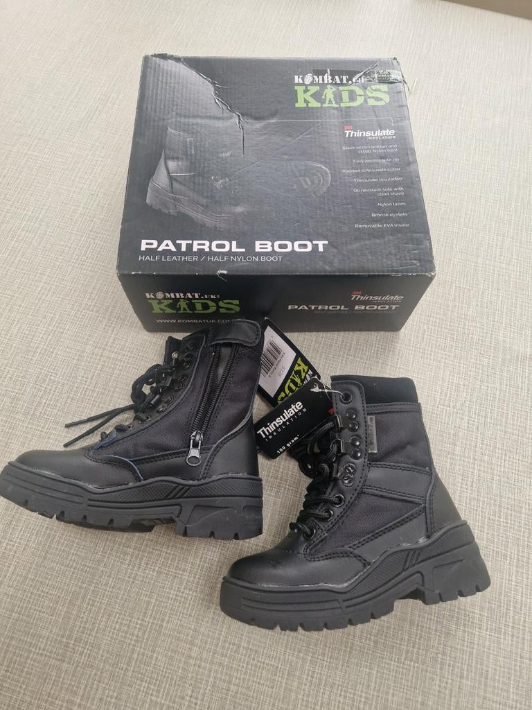 Kombat Kids Patrol Boots schoenen Thinsulate - Maat 26 Nieuw, Jongen of Meisje, Nieuw, Ophalen of Verzenden, Laarzen