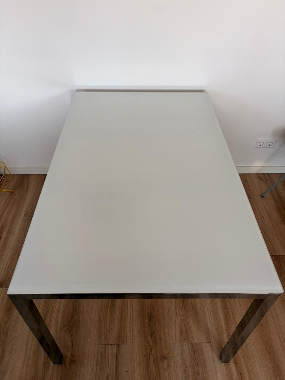 Glass Dining Table, Ophalen, Rechthoekig, 50 tot 100 cm