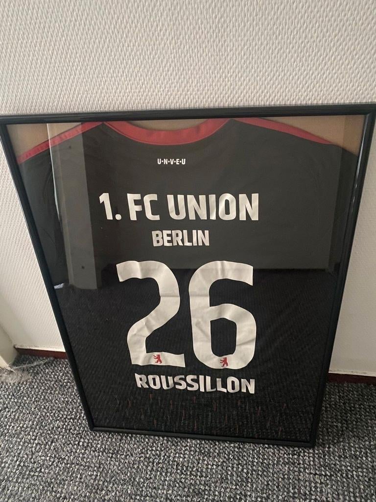 FC Union Berlin Roussillon #26 – Matchworn vs Werder Bremen, Ophalen of Verzenden, Gebruikt