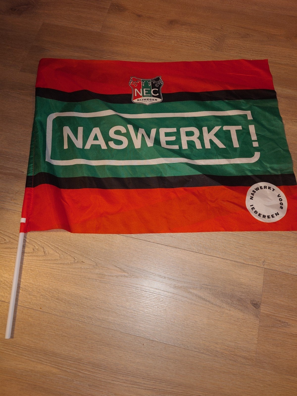 NEC nijmegen vlaggetje, Ophalen of Verzenden