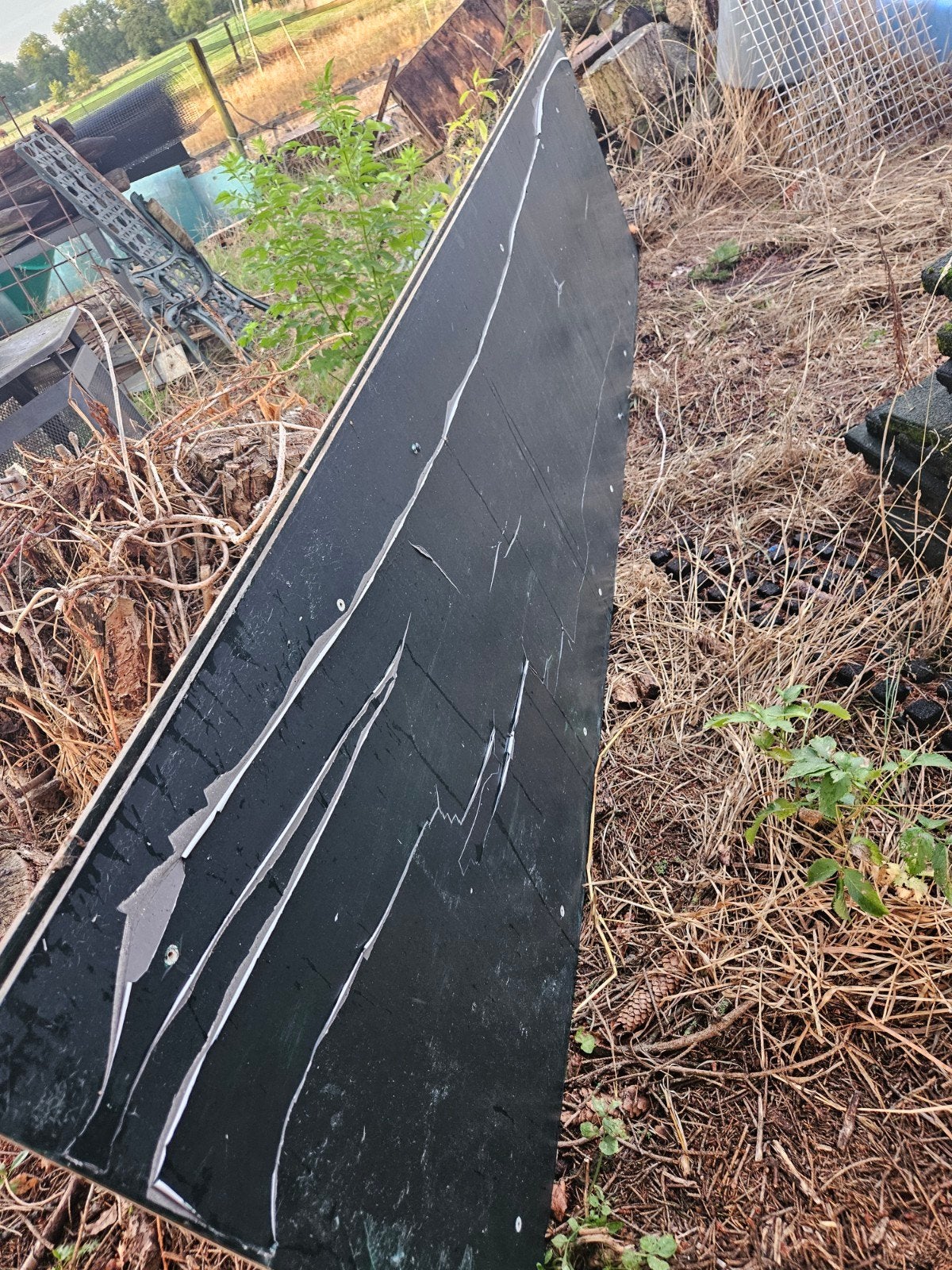 trespa platen, Ophalen, Gebruikt