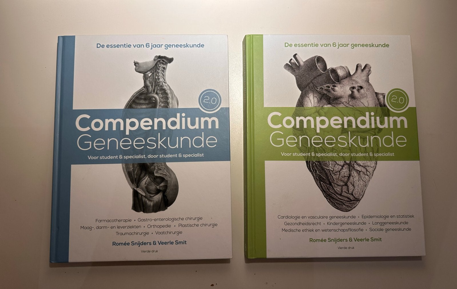 Compendium Geneeskunde 2.0 (set van 2), Ophalen of Verzenden, Beta, Zo goed als nieuw, WO