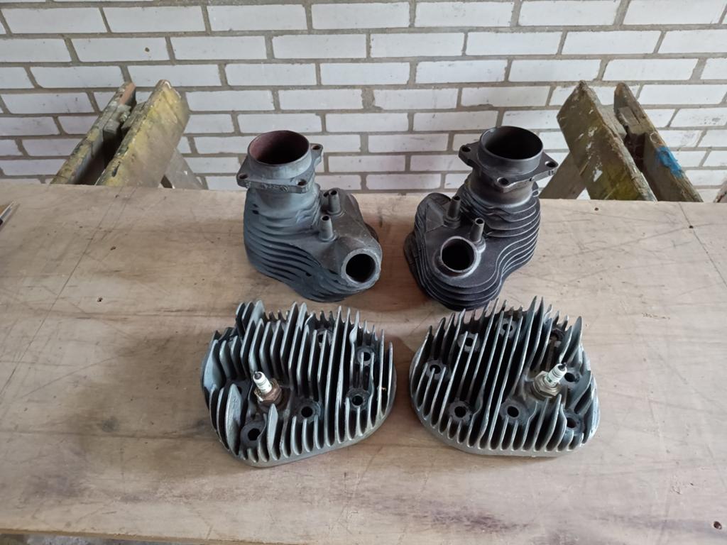 Harley Davidson WLA WLC WL Cilinders en Koppen, Motoren, Ophalen of Verzenden, Gebruikt