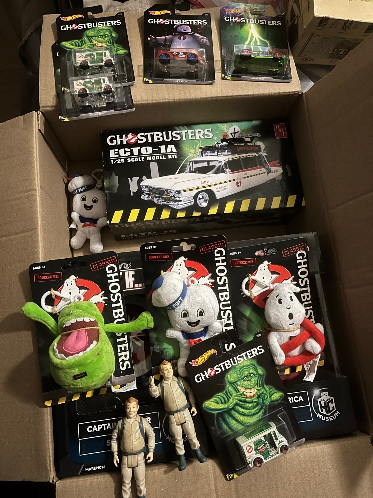 Grote Ghostbusters Collectie: Auto's, Figuren, Knuffels & Mo, Ophalen of Verzenden, Zo goed als nieuw