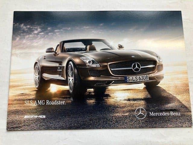 Mercedes-Benz SLS AMG   Roadster   Brochure    (Duits, 2011), Zo goed als nieuw, Mercedes-Benz, Mercedes, Ophalen of Verzenden