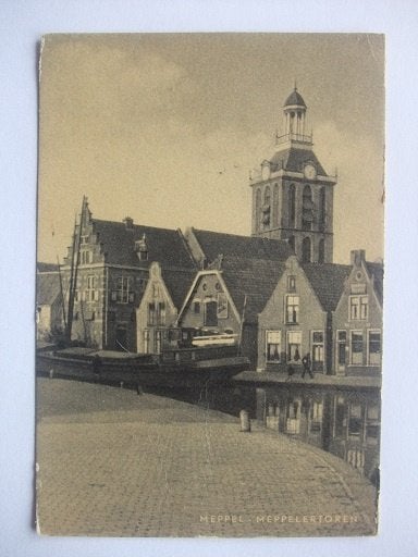 R21 Meppel - Meppelertoren, Verzamelen, Verzenden, 1940 tot 1960, Ongelopen, Drenthe