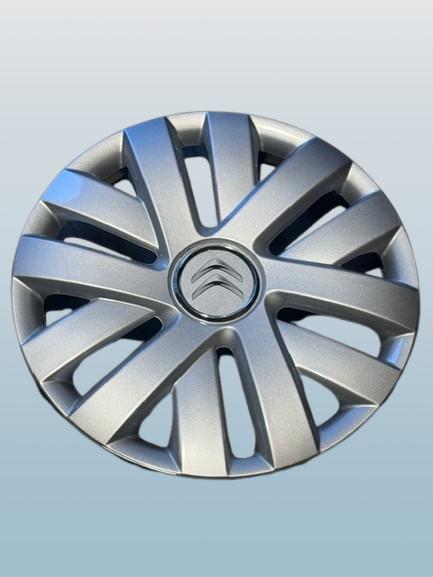 DR - Nieuwe 14” Wieldoppen Set Zilver voor Citroen C1/C3, Auto diversen, Wieldoppen, Nieuw, Verzenden