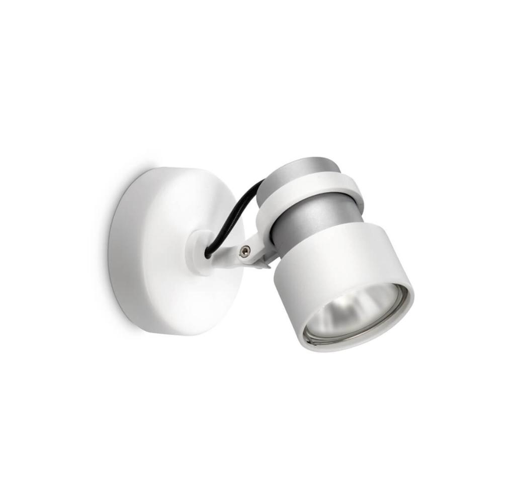 Wandspot / Plafondspot PHILIPS myLiving Finish Wit -40%!!!, Ophalen of Verzenden, Nieuw, Plafondspot of Wandspot
