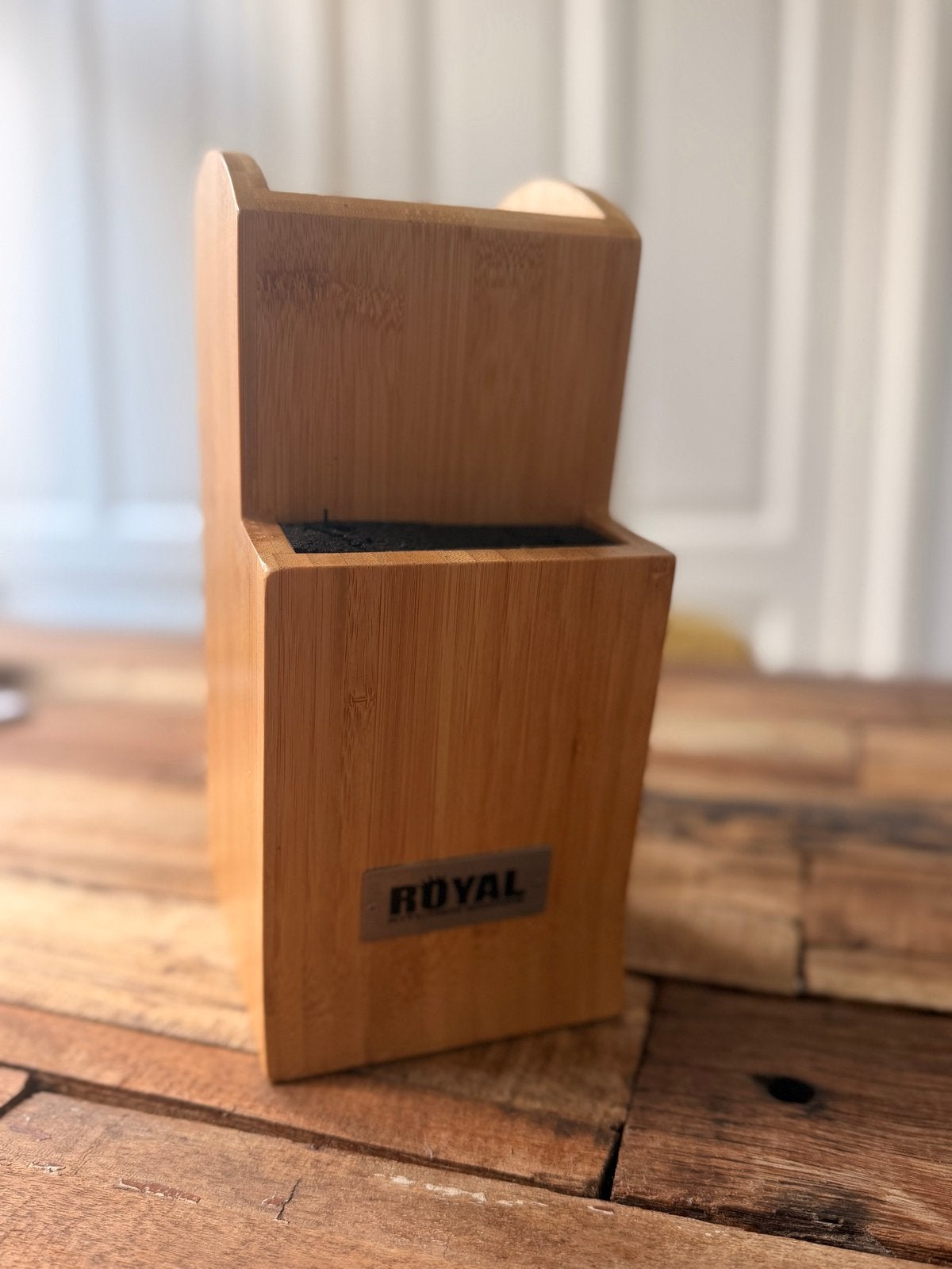Royal Bamboe Messenblok, Hout, Ophalen of Verzenden, Overige typen, Gebruikt