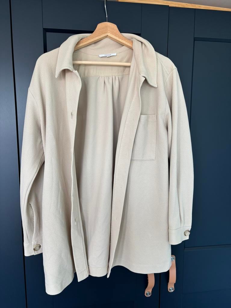 Noppies zwangerschapsjas Kenyon ecru, Beige, Ophalen of Verzenden, Maat 36 (S), Jasje of Colbert