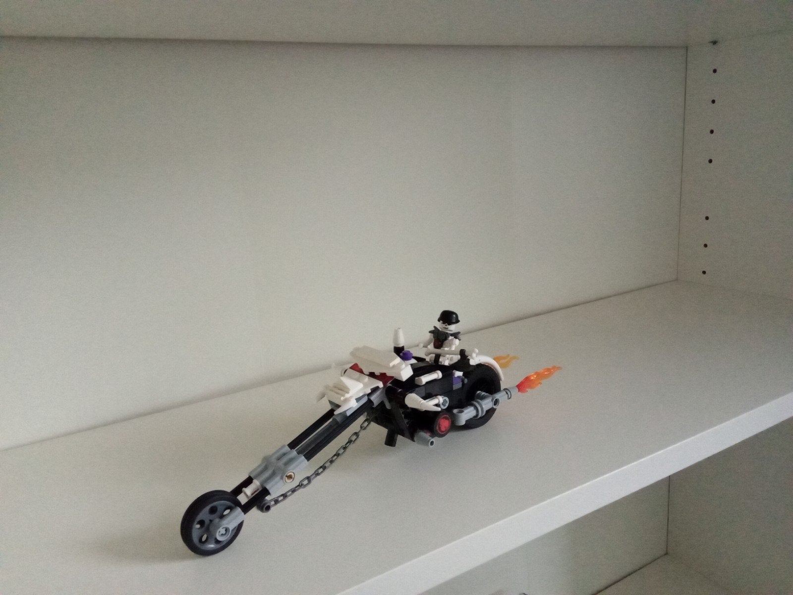 Lego Ninjago 2259 Skull Motorbike met figuur, Inclusief minifiguren, Gebruikt, Lego, Overige typen