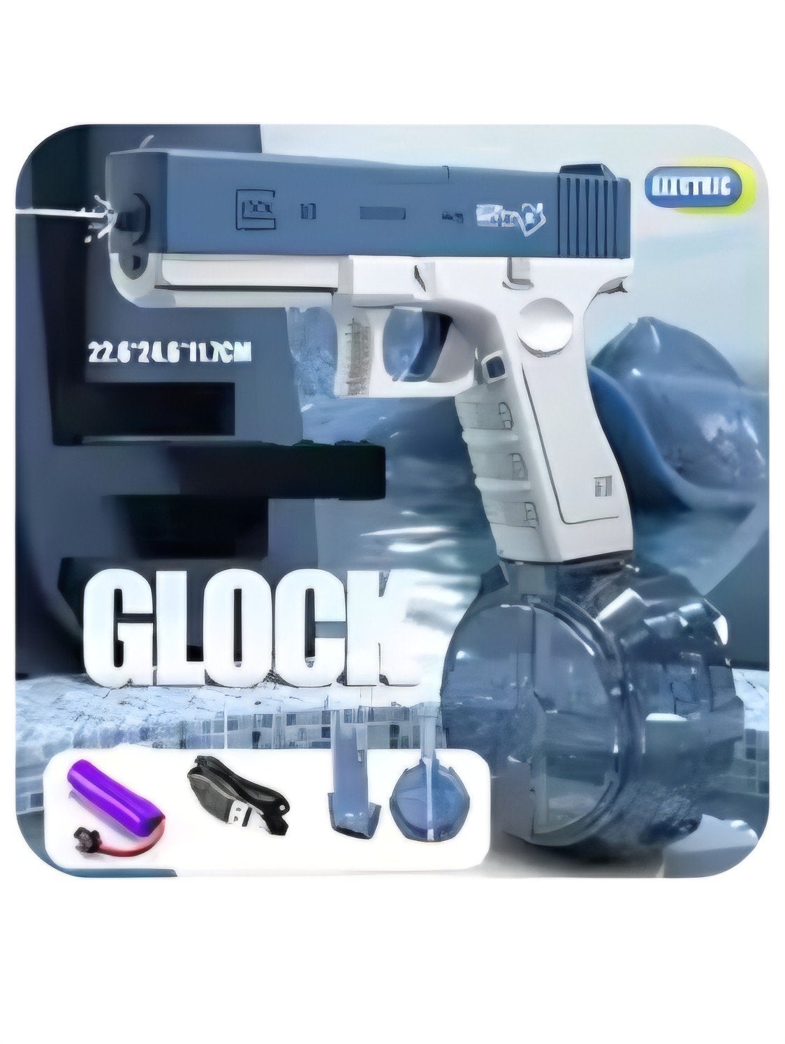 Glock Elektrisch Waterpistool Blaster, Ophalen of Verzenden, Nieuw